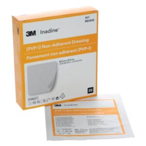 INADINE 9,5 cm* 9,5 cm medicazione antiaderente con povidone iodio 1 pz.